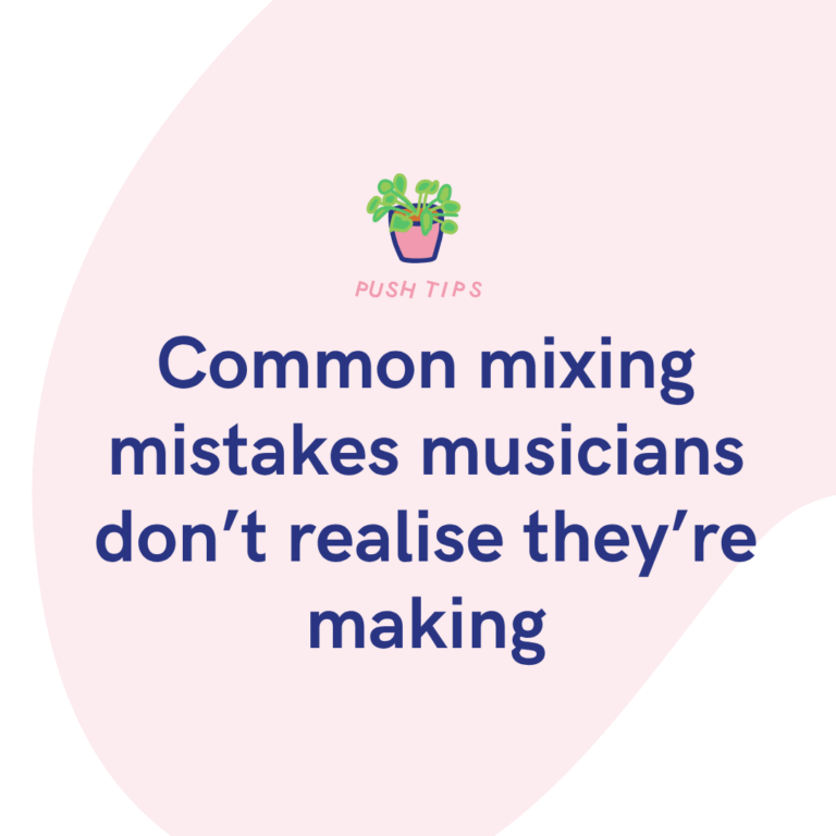 Common mixing mistakes musicians don’t realise they’re making