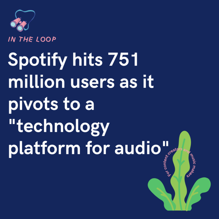 Spotify hits 751 million users as it pivots to a technology platform for audio