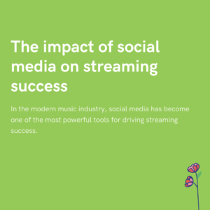 The impact of social media on streaming success
