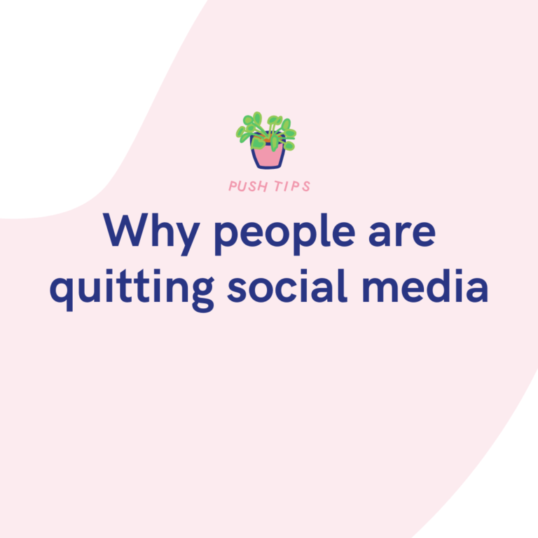 Why people are quitting social media