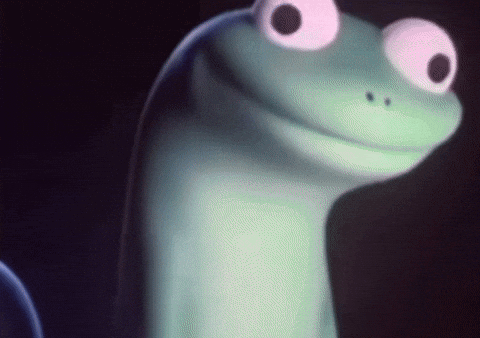 Why you’re seeing the same content over and over. Lizard hitting repeat button GIF.