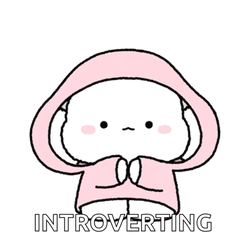 The introvert’s guide to TikTok: how to promote your music without doing "cringe" dances or trends. Cartoon hiding in hoodie.