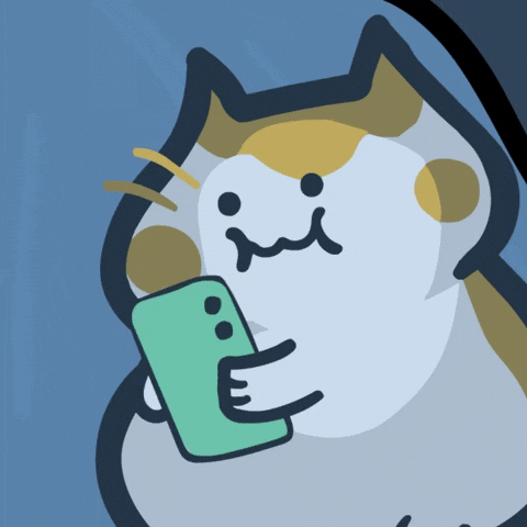 What is the best time to post on TikTok in 2026? Cat scrolling GIF.