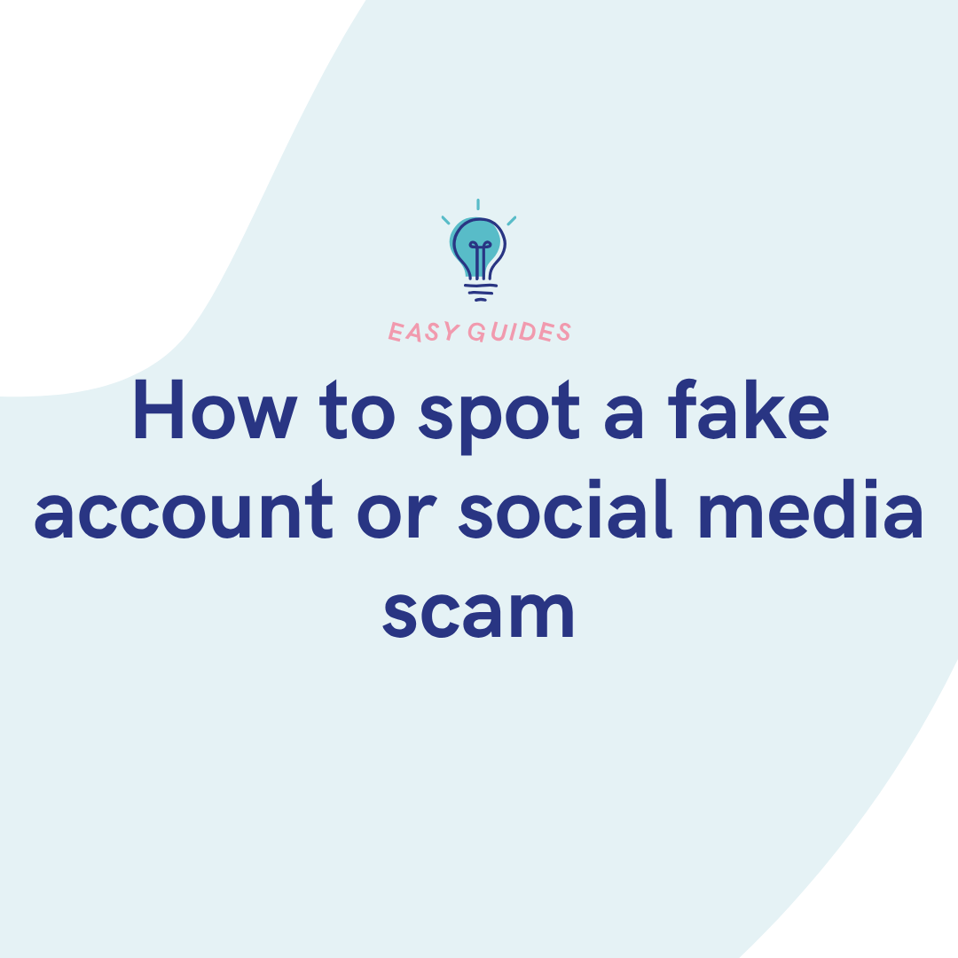 How to spot a fake account or social media scam - PUSH.fm
