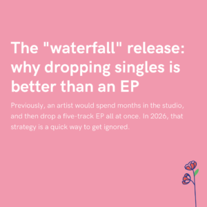The waterfall release why dropping singles is better than an EP