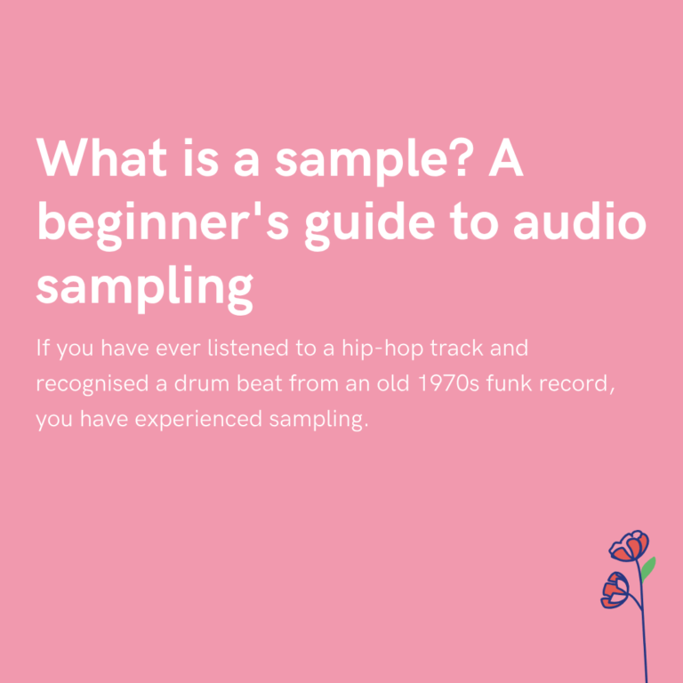 What is a sample A beginner's guide to audio sampling