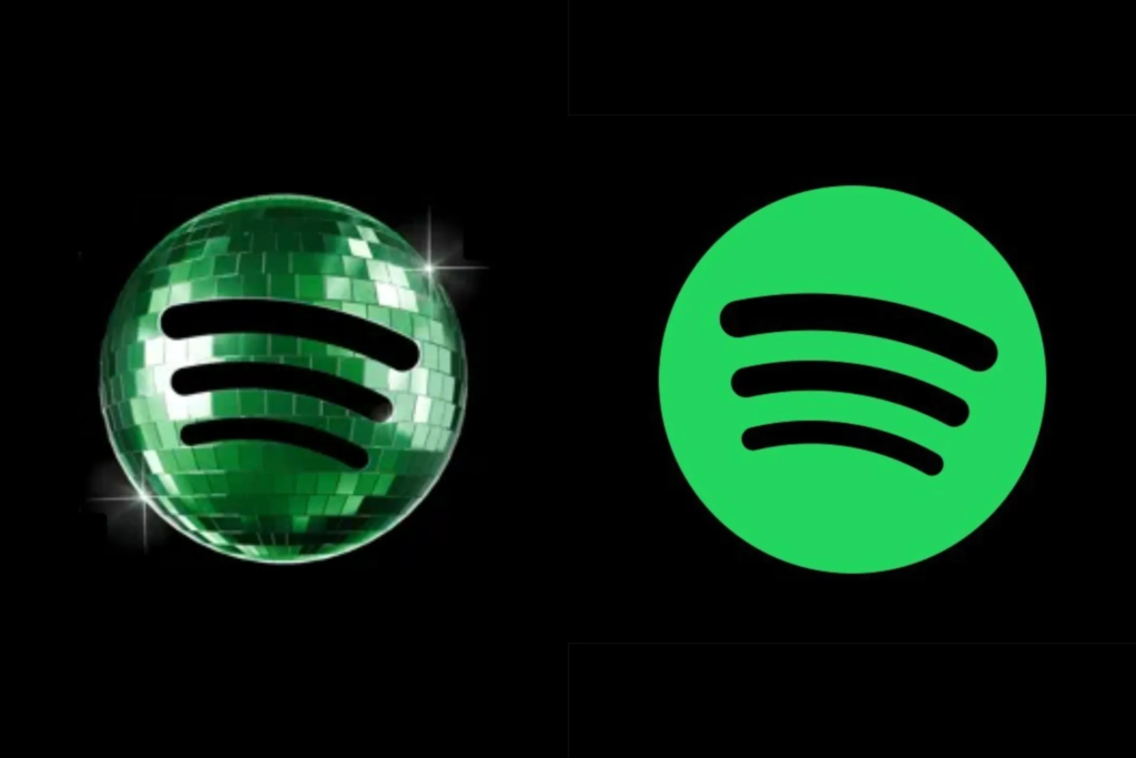 Spotify is ditching username sign-in later this year: What you need to know. Old vs new Spotify logo.