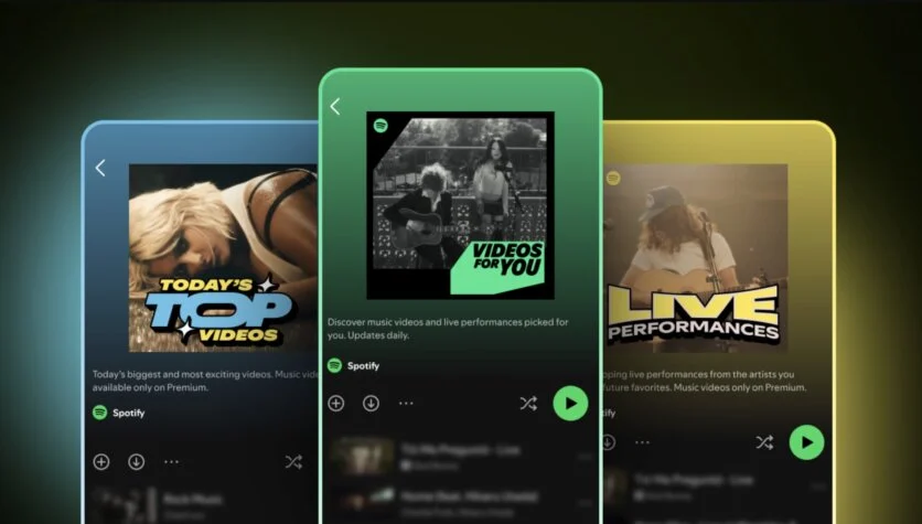 Spotify opens direct uploads for music videos and live performances in beta. Spotify beta overview.