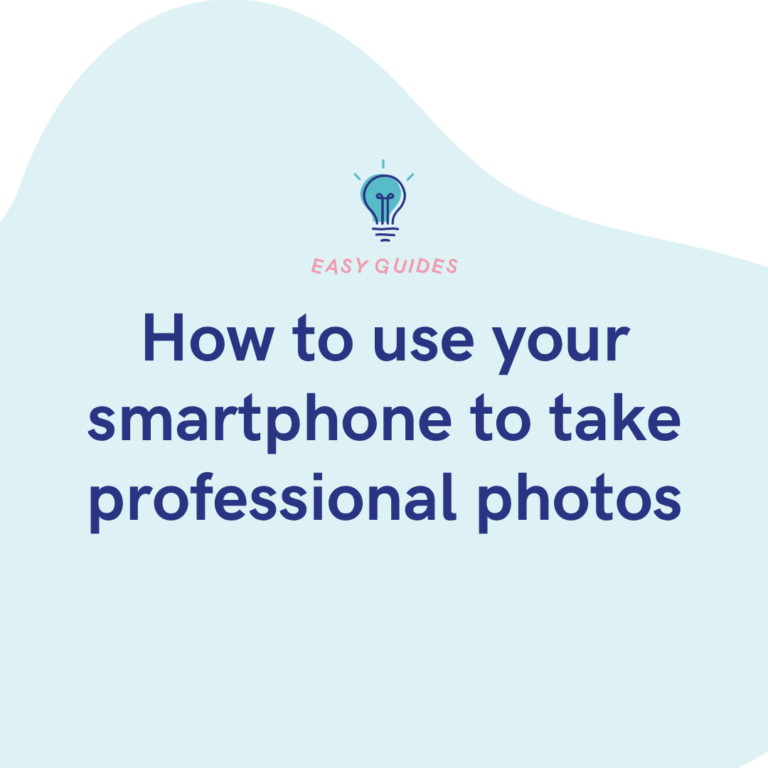 How to use your smartphone to take professional photos