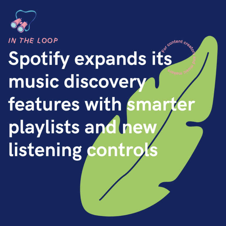 Spotify expands its music discovery features with smarter playlists and new listening controls