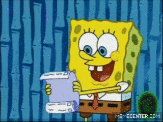 The beginner’s checklist for setting up a profile that people actually trust. Spongebob huge list GIF.