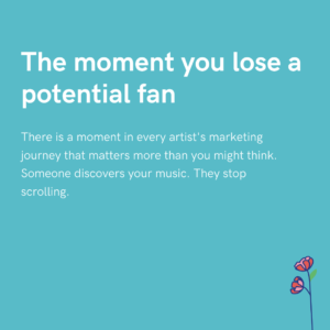 The moment you lose a potential fan