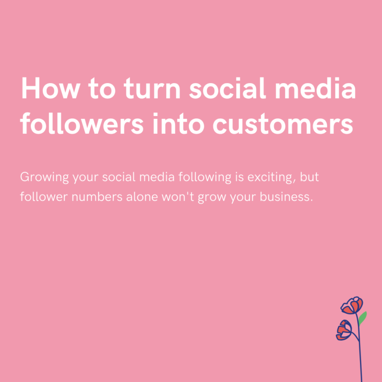 How to turn social media followers into customers